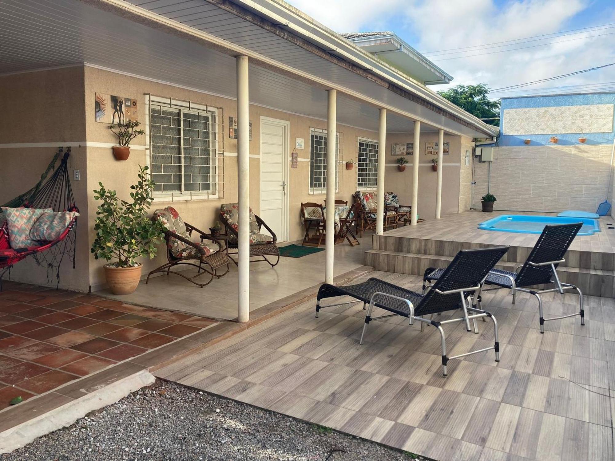 Casa Cores Guaratuba Piscina Aquecida WF 100 MB TV Smart 43 Pol Cabo 100 Canais Exterior foto
